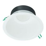 Philips LED Downlight Coreline DN142B Aluminium Weiß 19.2W 2350lm 60D - 830 Warmweiß | Ausschnitt 200mm - IP54 - Dimmbar - Weiß Reflektor